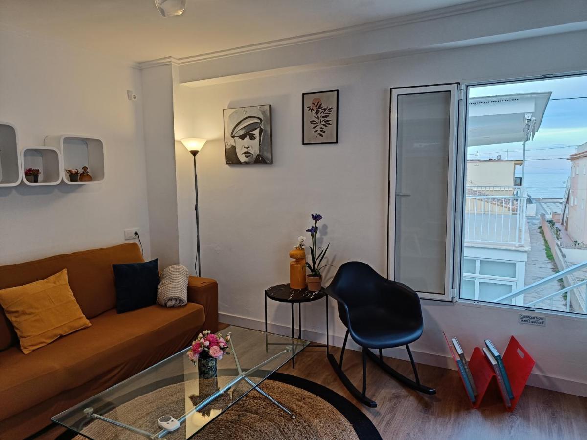 Apartamento Con Vistas Al Mar Oliva Luaran gambar